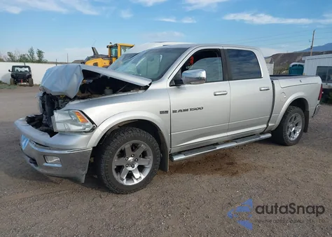 2012 Ram 1500 Laramie из США, поврежденный, VIN 1C6RD7NT5CS321698